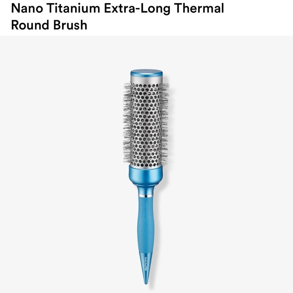 babyliss Nano Titanium Extra-Long Thermal
Round‎ Brush NWT - Picture 2 of 7